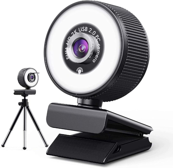 Pro Tech 360 Webcam with Ring Light